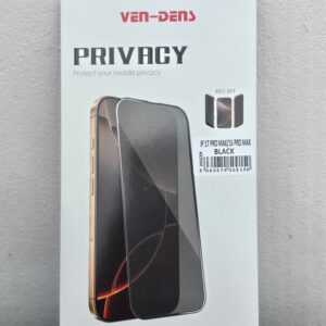 VEN-DENS Anti-Spy Privacy Tempered Glass for iPhone 16 & 17